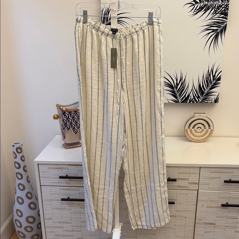 J CREW Soleil Linen Pant - NWT